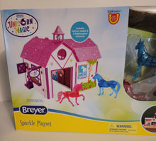 Load image into Gallery viewer, Breyer Unicorn Magic Sparkle Playset (#59220)
