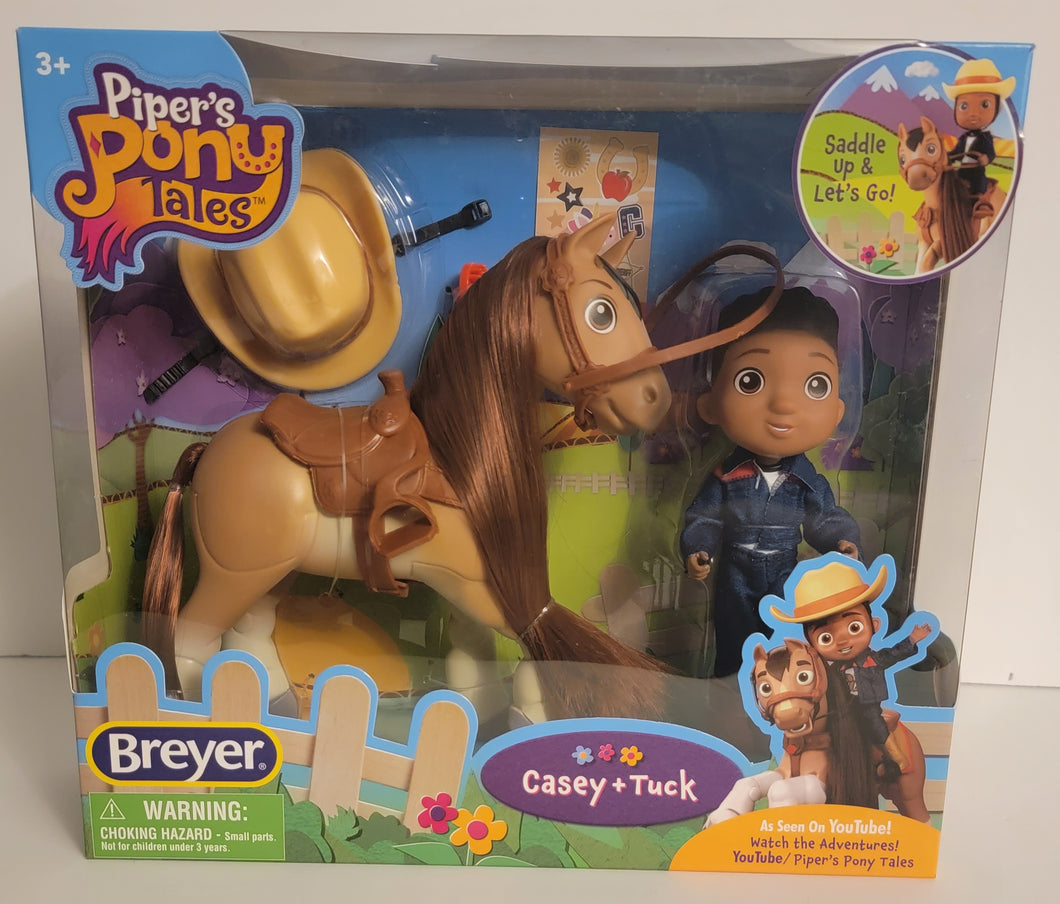 Breyer New* Casey & Tuck - Piper's Pony Tales - 8503