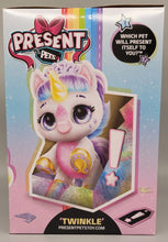Load image into Gallery viewer, Present Pets Unicorn Moonbeam or Twinkle Plush
