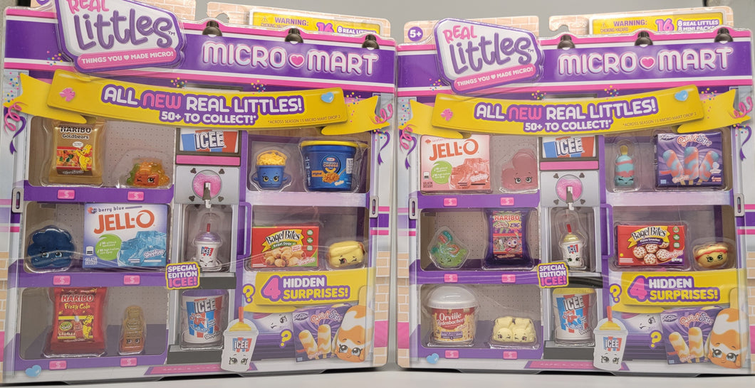 Shopkins Real Littles Micro Mart set of 32