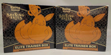 Load image into Gallery viewer, Pokemon TCG Shining Fates Elite Trainer Box sealed
