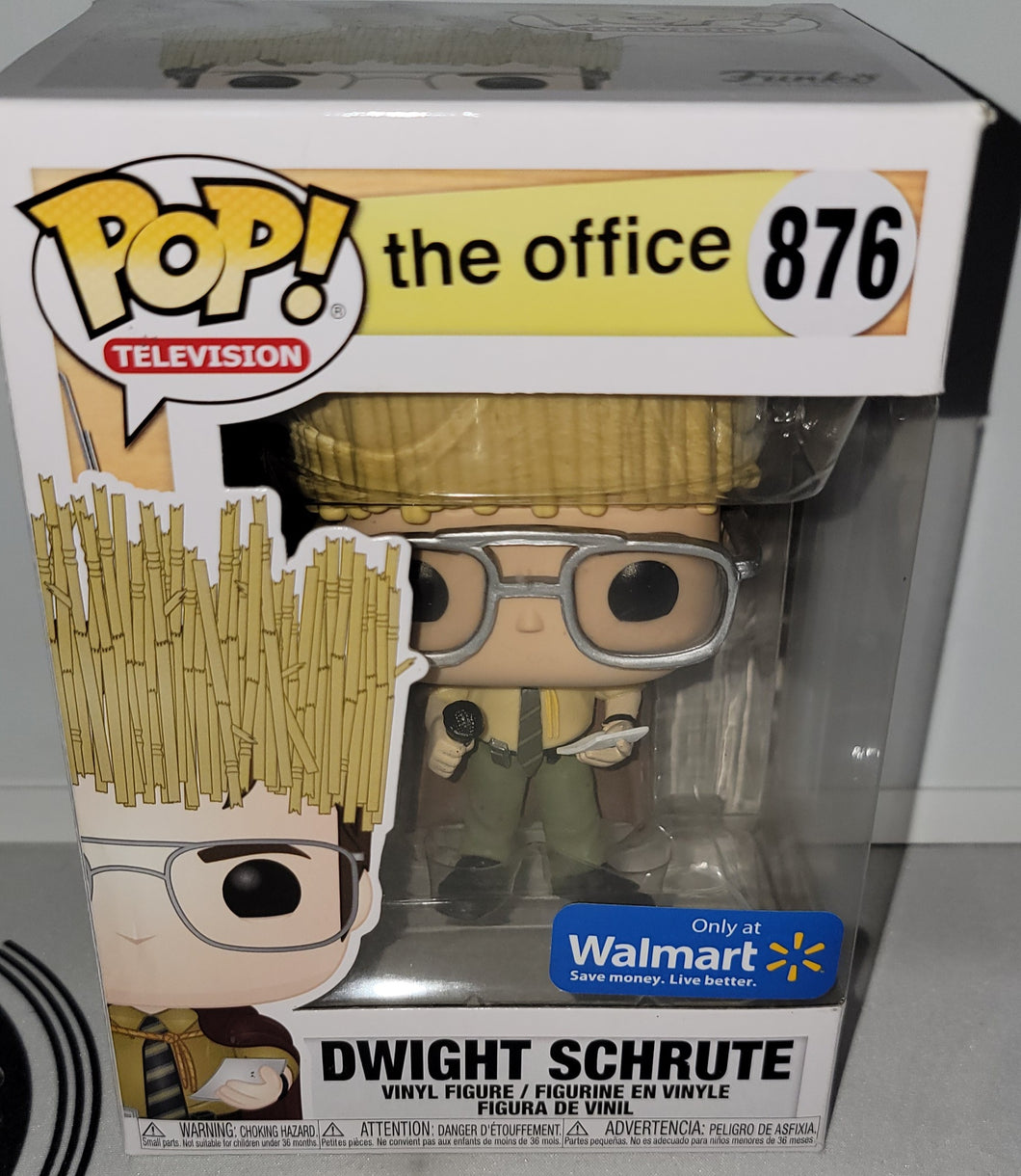 #876 Dwight Schrute Walmart exclusive