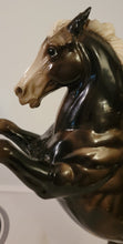 Load image into Gallery viewer, Breyer #34 Glossy Charcoal King, the Fighting Stallion
