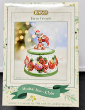 Load image into Gallery viewer, Breyer 2022 Musical Snow Globe - Forest Friends
