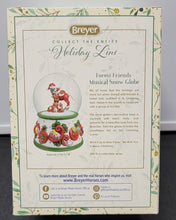 Load image into Gallery viewer, Breyer 2022 Musical Snow Globe - Forest Friends
