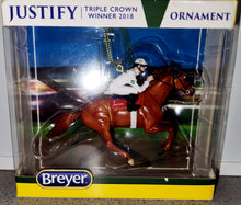 Load image into Gallery viewer, Breyer Justify Ornament
