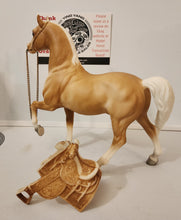 Load image into Gallery viewer, Breyer Cheyenne #112 Western Prancing Horse Palomino
