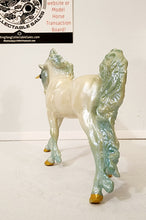 Load image into Gallery viewer, Breyer Little Bits Unicorn Teal Pearlescent #1652
