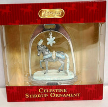 Load image into Gallery viewer, Breyer Celestine 2018 Holiday Horse Stirrup Ornament Holiday Ornament
