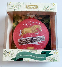 Load image into Gallery viewer, Breyer Artist Signature Ornament | Warmblood &amp; Thoroughbred 🎄🎄 New 2021!!
