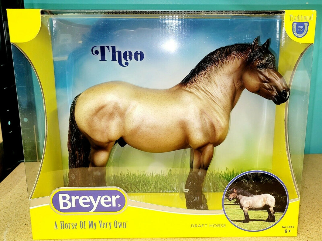 Breyer Traditional Theo Georg Mold 2021 New Release Ardennes Drafter