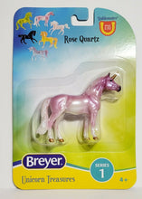 Load image into Gallery viewer, New for 2021 Breyer Stablemates Unicorn Treasures Rose Quartz Warmblood
