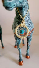 Load image into Gallery viewer, Breyer Traditional Misty &amp; Stormy Turquoise Deco Custom by Josephine Holland
