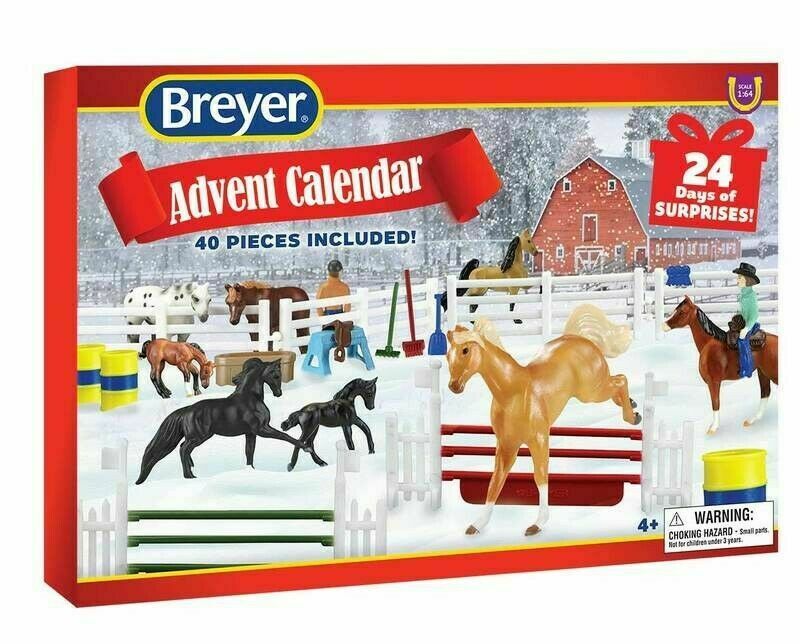 Breyer 2021 Christmas Holiday Advent Calendar 40 PC Mini Whinnies