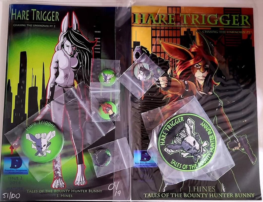 Hare Trigger: Issue 1 & 2 Chasing the Unknown Part 1 & 2