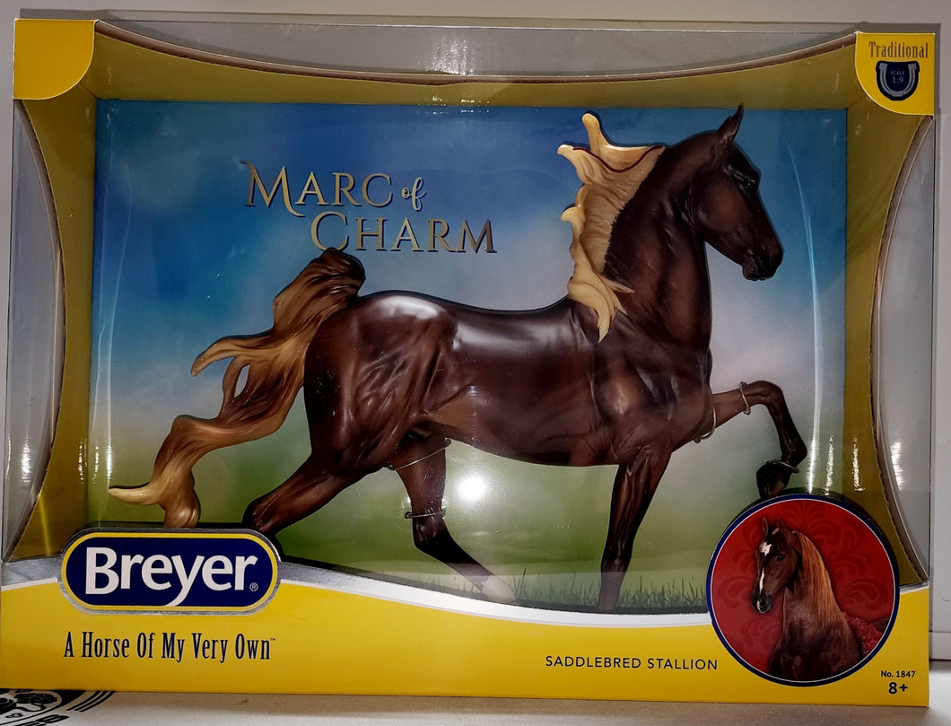 Breyer 2021 WGC MARC OF CHARM #1847 Saddlebred Stallion