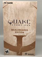 Load image into Gallery viewer, Quake Champions: Scalebearer Edition PC Game and 12&quot; Toy- New Light Damage

