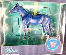 Load image into Gallery viewer, Breyer Blue Ornament 2022 TSC Tractor Supply FFA Benefit Model
