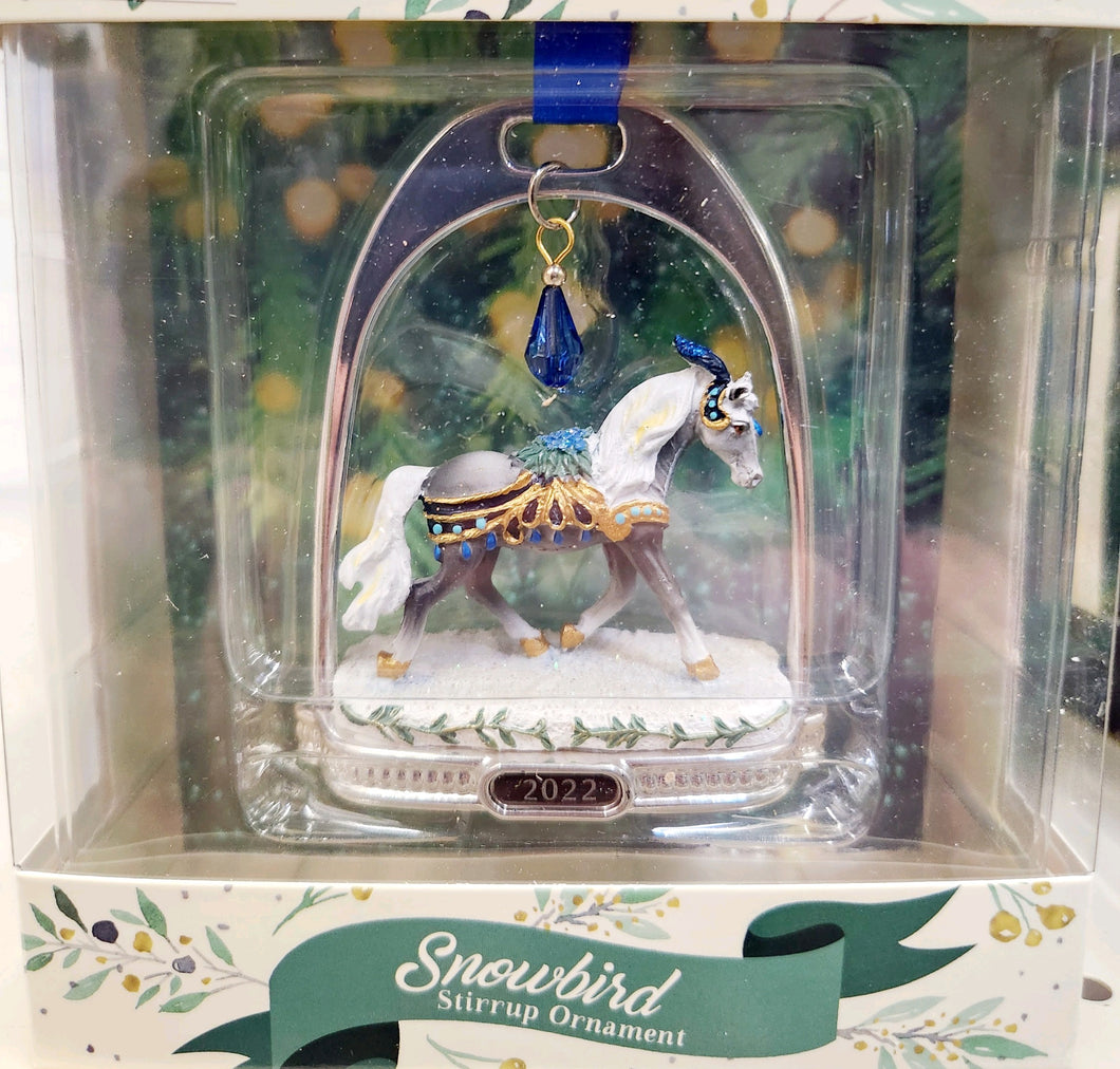 Breyer 2022 Holiday Horse Snowbird Stirrup Ornament