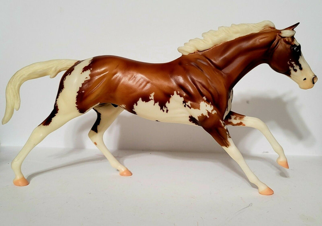 Breyer Sato Cigar Mold Racehorse Rich Coppery Palomino Paint Mint! #1470